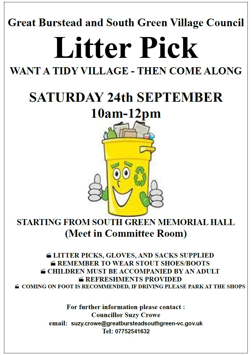 Community Litter Pick - 24th September 2022