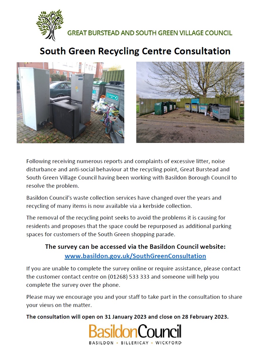 South Green Recycling Centre Consultation